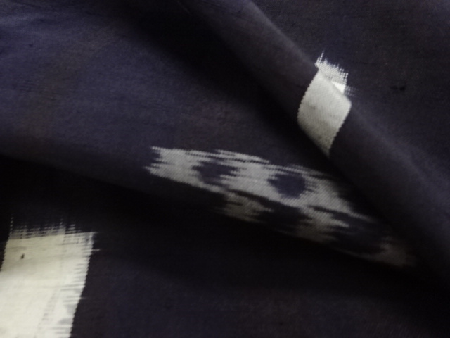  アンティーク　本場琉球絣　手織り紬琉装